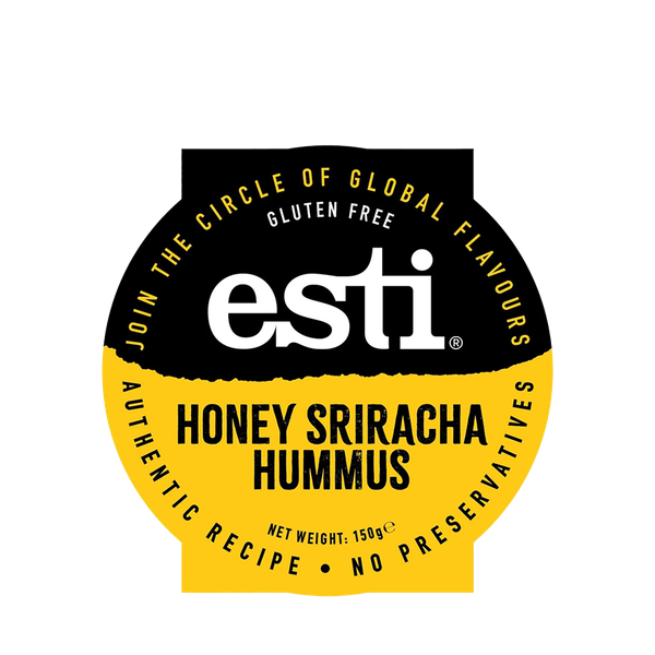 Honey Sriracha Hummus from ESTI