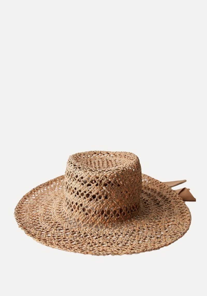 Wave Crest Straw Hat*