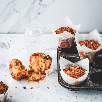 Cheddar & Jalapeño Cornbread Muffins