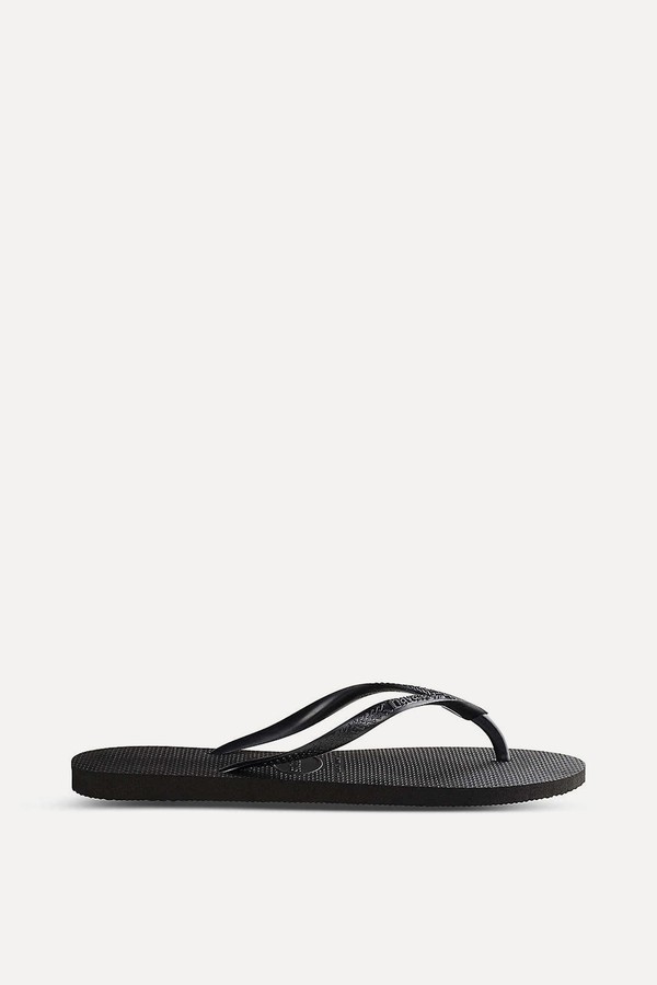 Logo-Embellished Rubber Flip-Flops from Havaianas