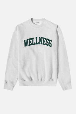 Wellness Boucle Crew Sweat from Sporty & Rich