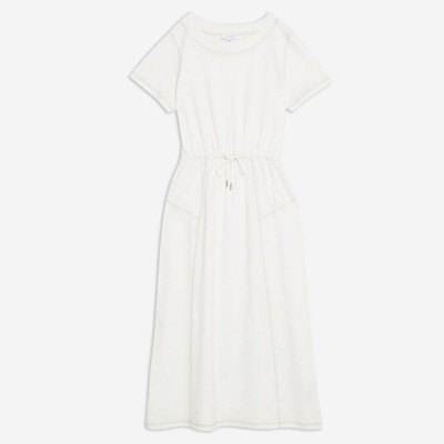 Overlock Midi Dress