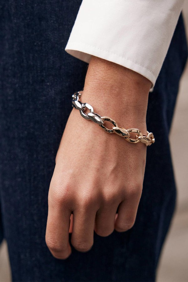 Mixed Metal Chain Bracelet from MINT VELVET