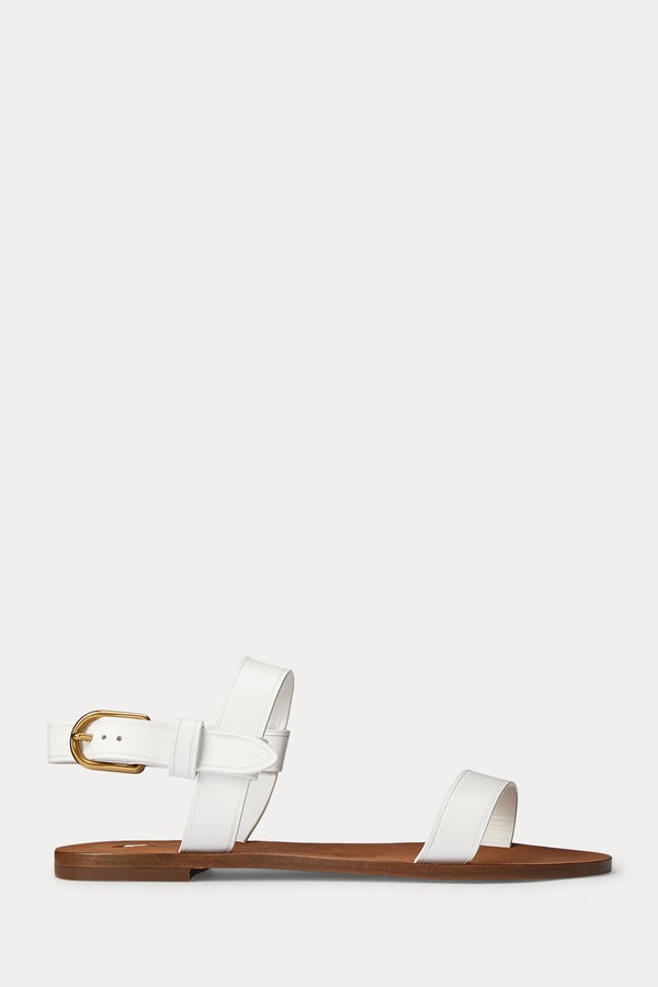 Leather Flat Sandal