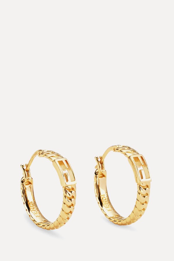 Baguette Small Earrings from Fendi