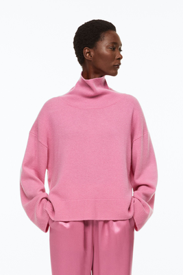 Cashmere Polo-Neck Jumper from H&M