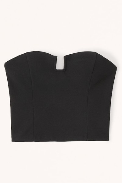 Strapless Hardware Corset Top from Abercrombie