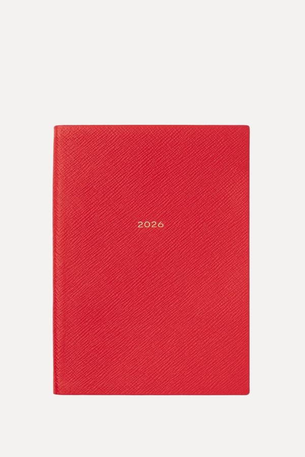 Soho Leather 2026 Weekly Diary from SMYTHSON