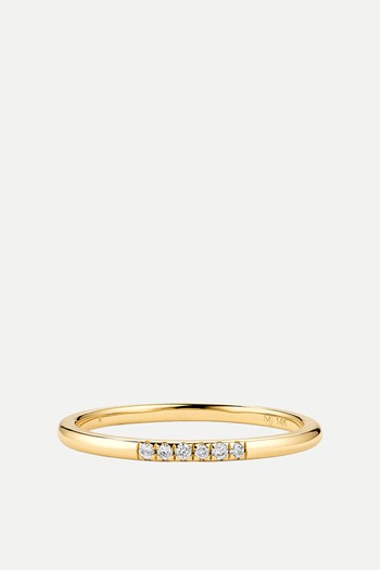 Diamonds Line Ring