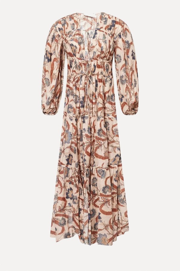 Ascension Floral-Print Cotton Maxi Dress from Zimmermann