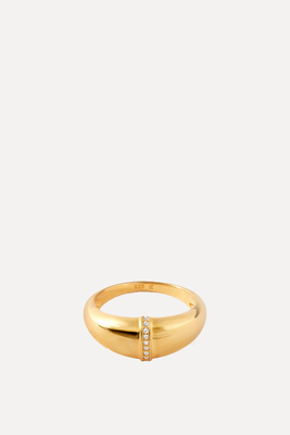 Charlotte Collins Dome Pavé Ring  from Edge Of Ember