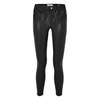 Le High Skinny Leather Pants from Frame