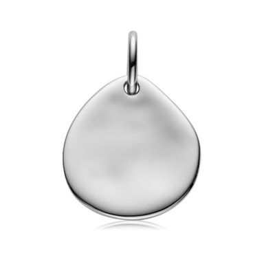 Siren Small Pendant Charm in Sterling Silver