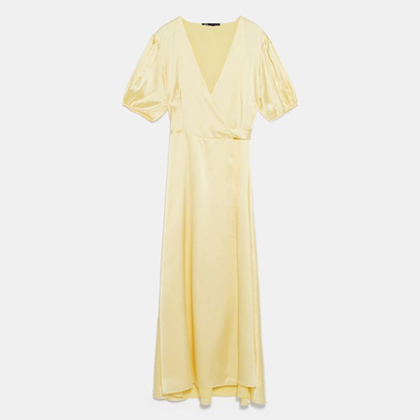 Sateen Dress from Zara