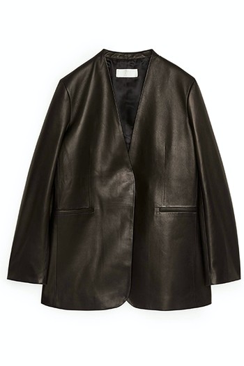 Leather Blazer from Arket