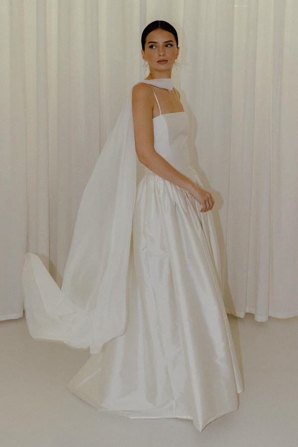 Delphine Silk Neck Scarf from Jessica Bennett