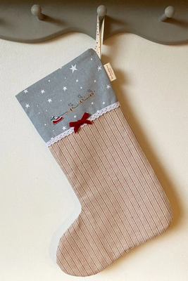 Handmade Christmas Stocking from Handmade By Sew Scandilicious Ltd