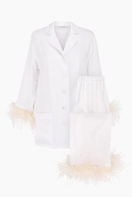 Party Pajama Set with Feathers from Sleeper