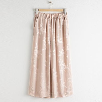 Flora Jacquard Culottes from & Other Stories