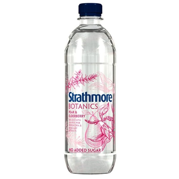 Pear & Elderberry Still Spring Water from Strathmore Botanics