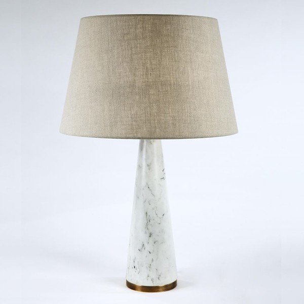 Marble Cone Lamp from Rose Uniacke