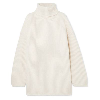 Disa Oversized Wool Turtleneck Sweater from Acne Studios