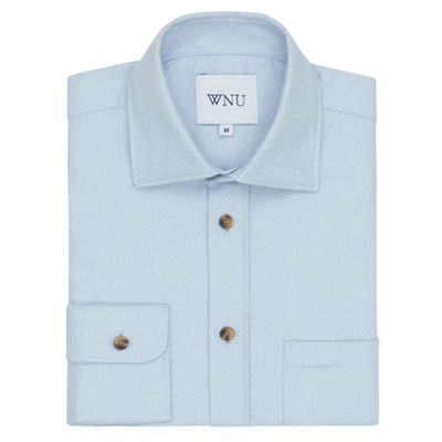 Sky Blue Shirt from With Nothing Underneath