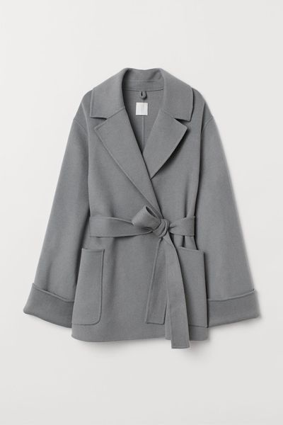 Cashmere-Blend Coat