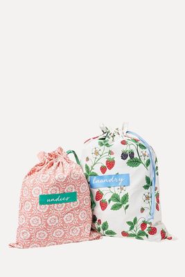 Audrey Pink Travel Bags, £25 | Oliver Bonas