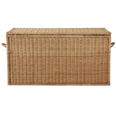 Lavandou Woven Rattan Chest from Maisons du Monde