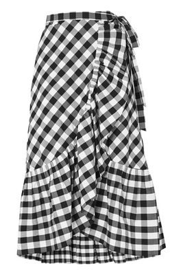 Ruffled Cotton Wrap Skirt from J.Crew