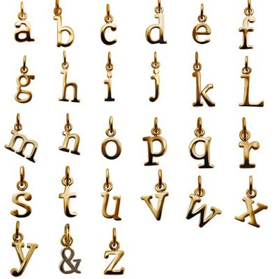 Single Gold Charms from Lily Charmed