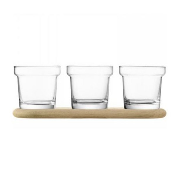 Pot Set On Oak Base from LSA