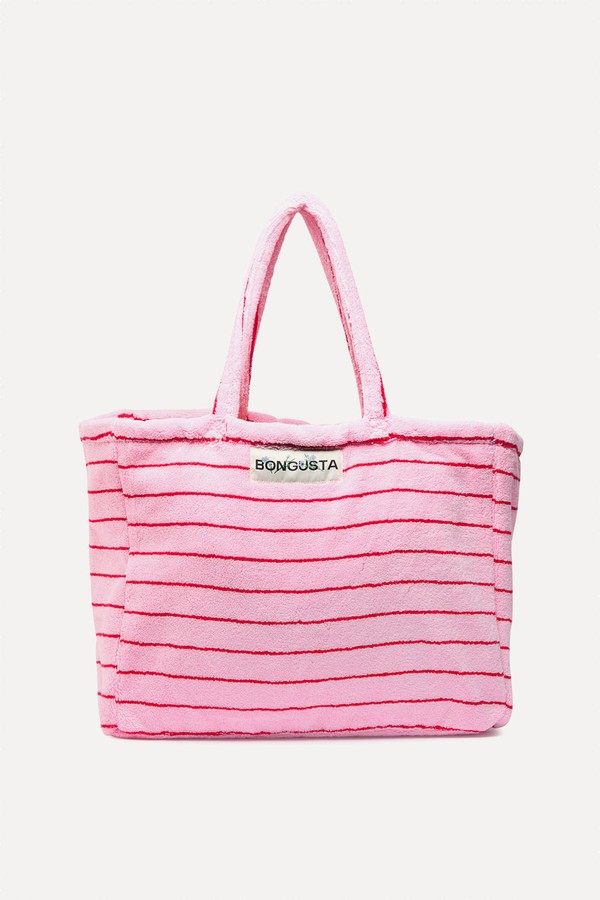 Naram Weekend Striped Terry Bag from Bongusta