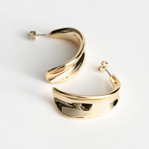 Sculptural Hanging Earrings from & Other Stories