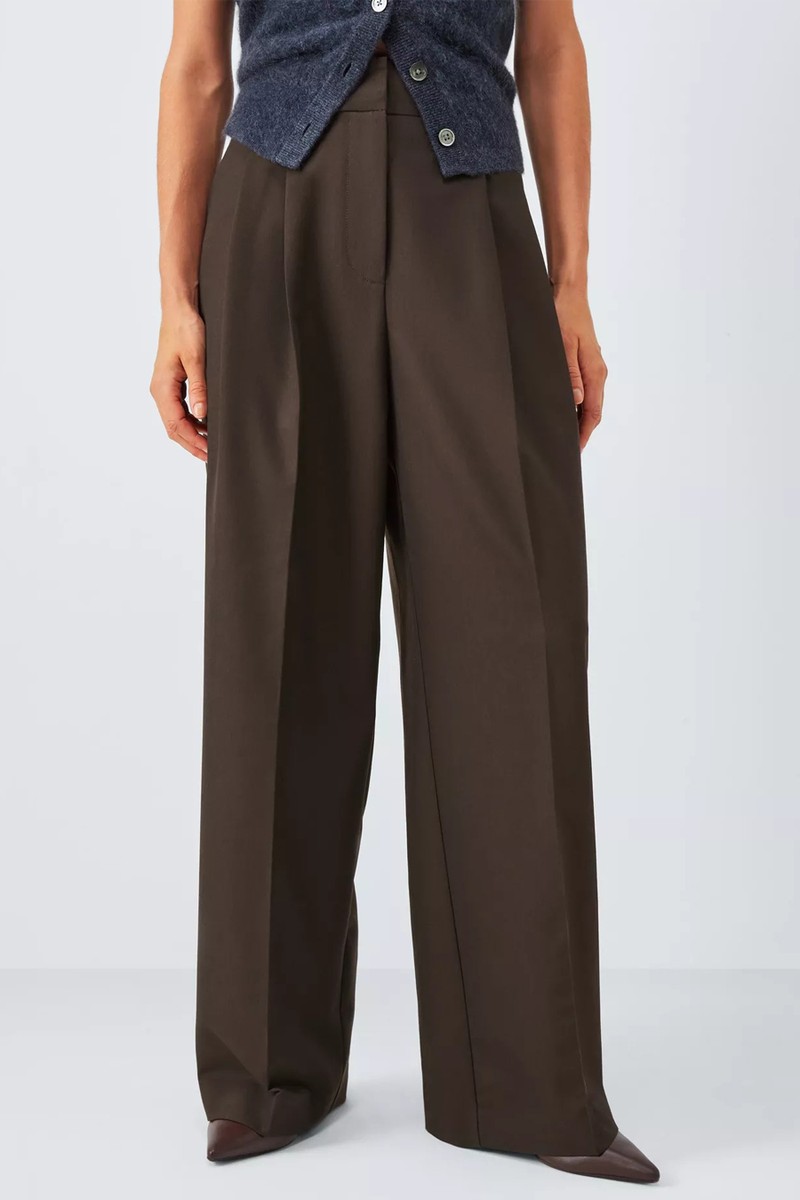Pleat Wide Leg Trousers from John Lewis