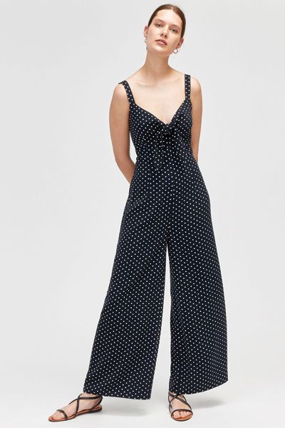 Polka Dot Jumpsuit from Warehouse