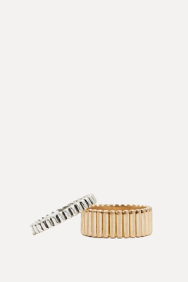 Darcy Two Tone Ring Set  from AllSaints