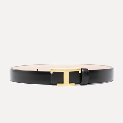 Reversible Logo-Plaque Belt from Tod's