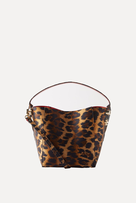 Cabachic Mini Leopard-Print Leather Cross-Body Bag  from Christian Louboutin