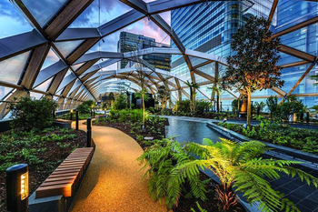 Crossrail Place Roof Garden