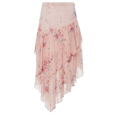 Rowan Silk Midi Skirt