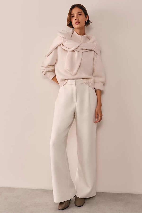 Luxury Cashmere Funnel Neck Jumper