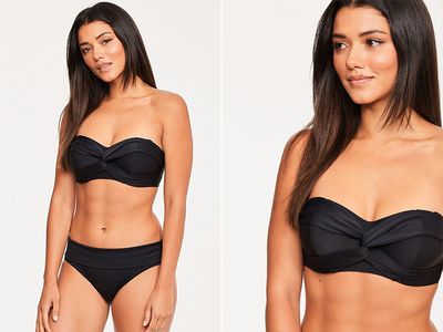 Rene Underwired Loop Front Bandeau Top from Figleaves