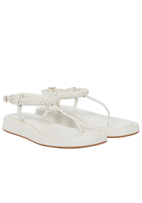 GIA/RHW Rosie 3 Leather Thong Sandals from Gia Borghini