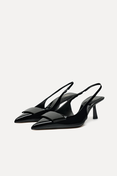 Heeled Slingback Shoes from Zara