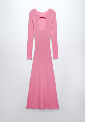 Cut-Out Knit Dress from Zara