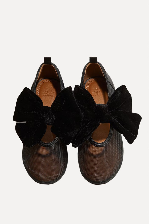 Bow-Detail Ballet Pumps from H&M