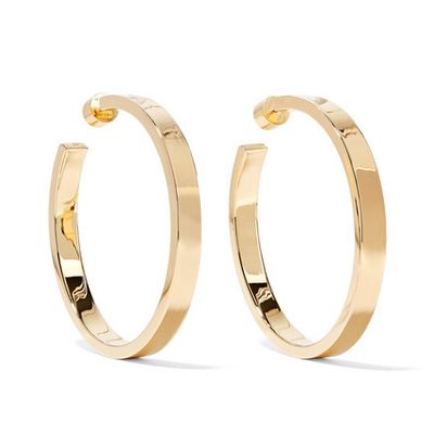 Kate Gold-Plated Hoop Earrings from Jennifer Fisher