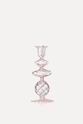 Swirl Glass Candlestick from Summerill & Bishop 